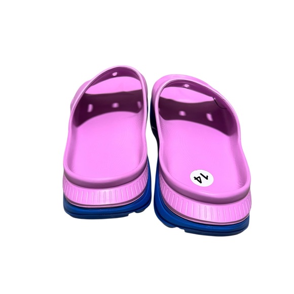 Hoka One One Ora Recovery Slide 3 Cyclamen Coastal Sky Men's Sandal Size 14 NWT - Picture 6 of 6